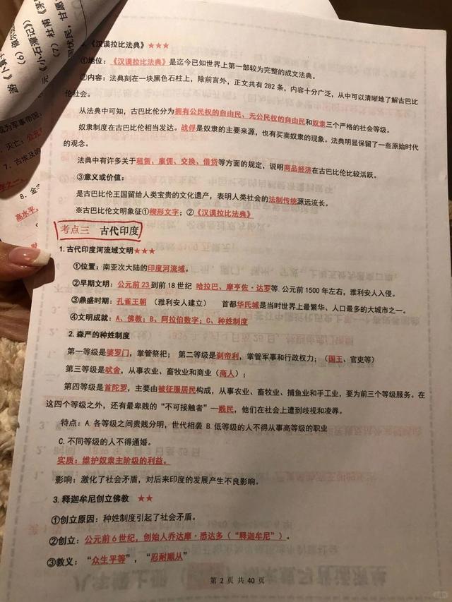 2024中考?xì)v史一輪復(fù)習(xí)必背?6冊(cè)知識(shí)點(diǎn)