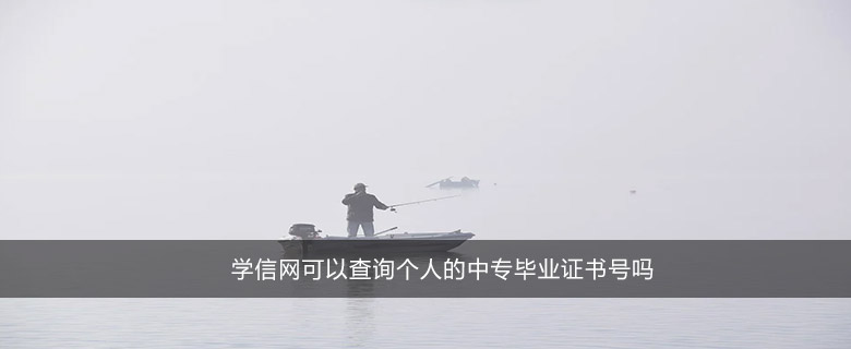 學(xué)信網(wǎng)可以查詢(xún)個(gè)人的中專(zhuān)畢業(yè)證書(shū)號(hào)嗎